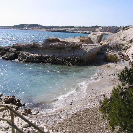 Sea, Sweet & Sun - Vue Sur Mer - T3 - Plage Commerce Et Port A Pieds Sausset-les-Pins Luaran gambar
